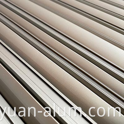 GUANGYUAN ALUMINIUM ANODIZED ALUMINIUM EXTRUSION PROFILE